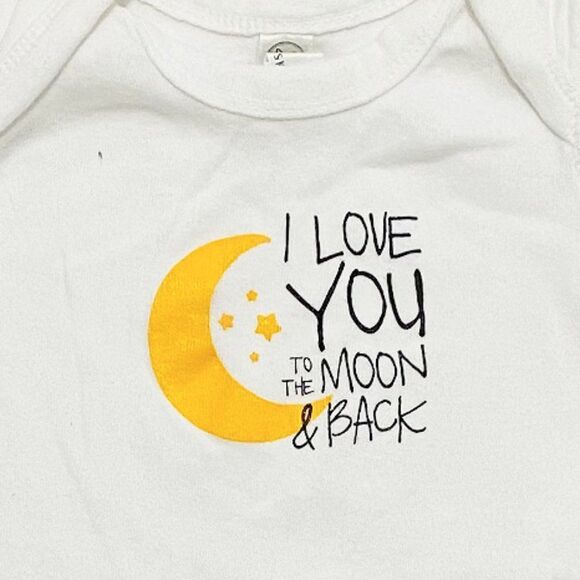 RABBIT Skins Love You To The Moon And Back Onesie - Picture 2 of 3